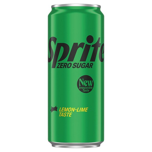Napój gazowany o smaku cytrynowo-limonkowym bez cukru Sprite 330 ml